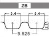 Steuerriemen Timing Belt:92810515700